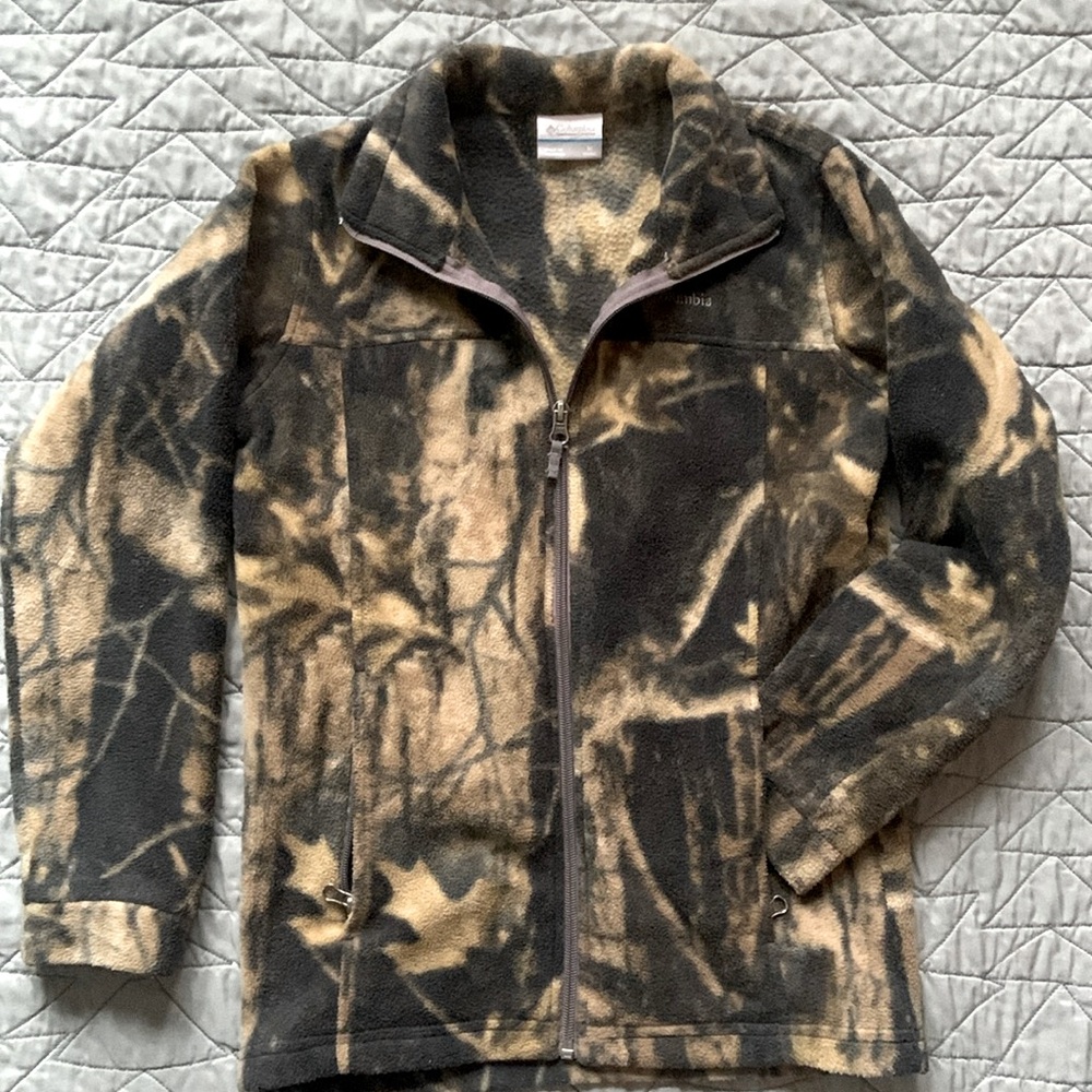 Fleece Camouflage Jacket